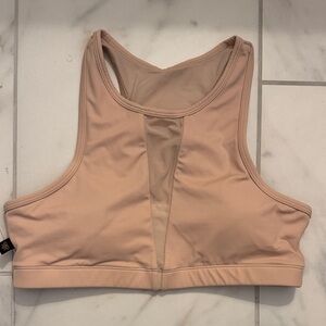 L'urv Women's Pale Pink Sports Bra
